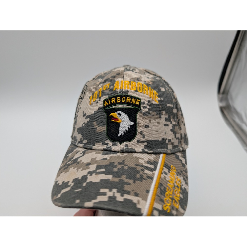 Kys Design Cap 101st Airborne Screaming Eagles Digital Camo US Army Hat Mens